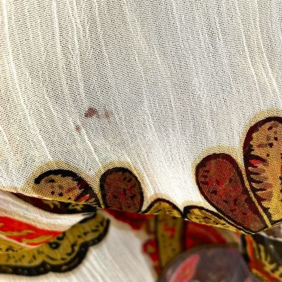 Adiva sleeveless top with beading and medallions M - Picture 14 of 16